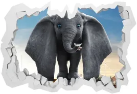 naklejki-na-sciane-dla-dzieci-3d-dumbo-film-130x90