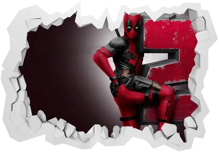 naklejki-na-sciane-3d-deadpool-2-130x90-stan-nowy