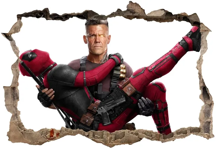 naklejki-na-sciane-3d-deadpool-2-130x90-waga-z-opakowaniem-3-kg