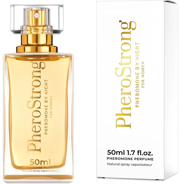 PHERO-STRONG BY NIGHT DAMSKIE PERFUMY Z FEROMONAMI MOCNE NAMIĘTNE FEROMONY