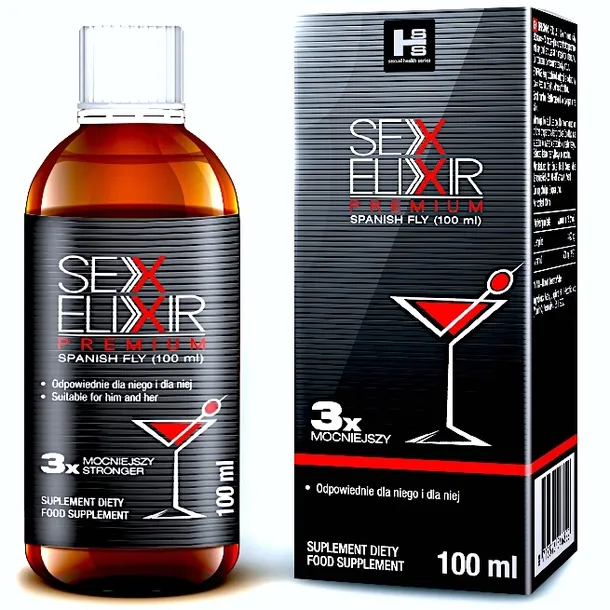 SEX ELIXIR PREMIUM HISZPAŃSKA MUCHA ZWIĘKSZA OCHOTĘ POTĘGUJE LIBIDO 100ML