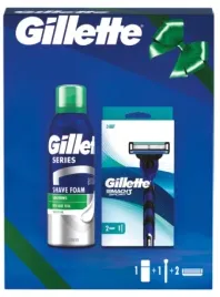 gillette-zestaw-2024-mach3-sport-maszynka-2wklady-pianka-200ml
