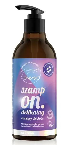 Reverse washing by ONLYBIO szampon delikatny dodający objętości 400 ml