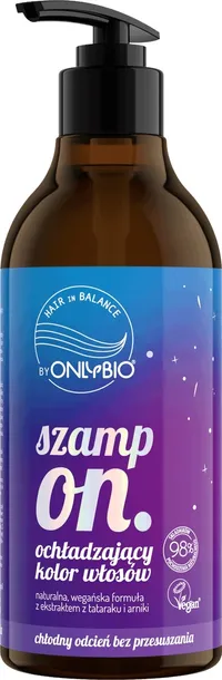 OnlyBio szampon ochładzający kolor włosów 400 ml