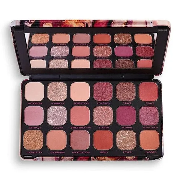 paleta-cieni-makeup-revolution-prasowane-linia-forever-flawless-namaste