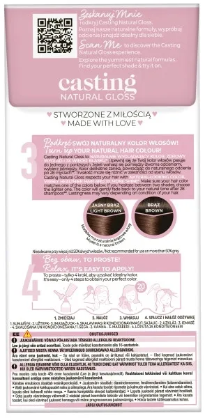 loreal-casting-natural-gloss-423-kasztanowy-braz-stan-nowy