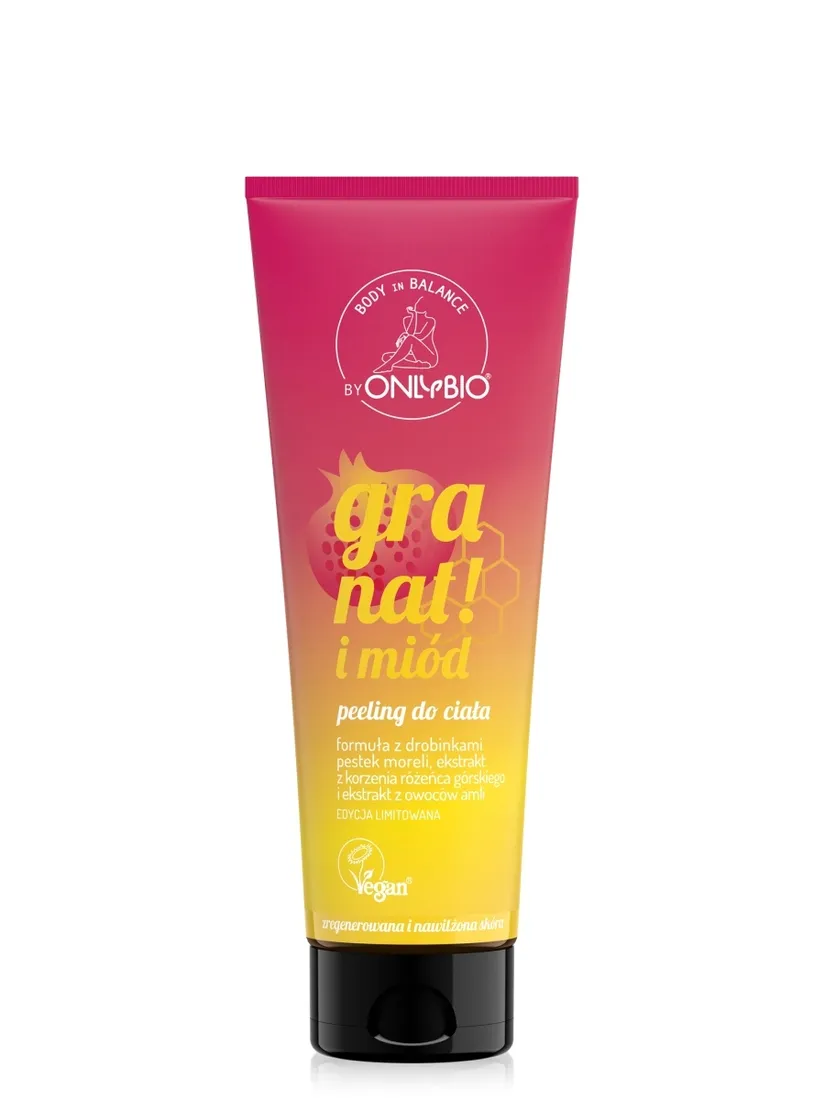 onlybio-peeling-do-ciala-granat-i-miod-200ml-stan-nowy