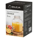 karafka-galicja-orange-3-l-stan-nowy