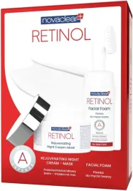 novaclear-retinol-zestaw-krem-na-noc-50-ml-pianka-do-mycia-twarzy-100-ml