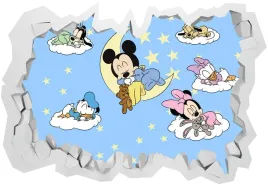 naklejki-na-sciane-dla-dzieci-3d-baby-myszka-miki-130x90