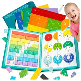 tablica-ksiazka-matematyczna-do-nauki-liczenia-ulamkow-procentow-puzzle