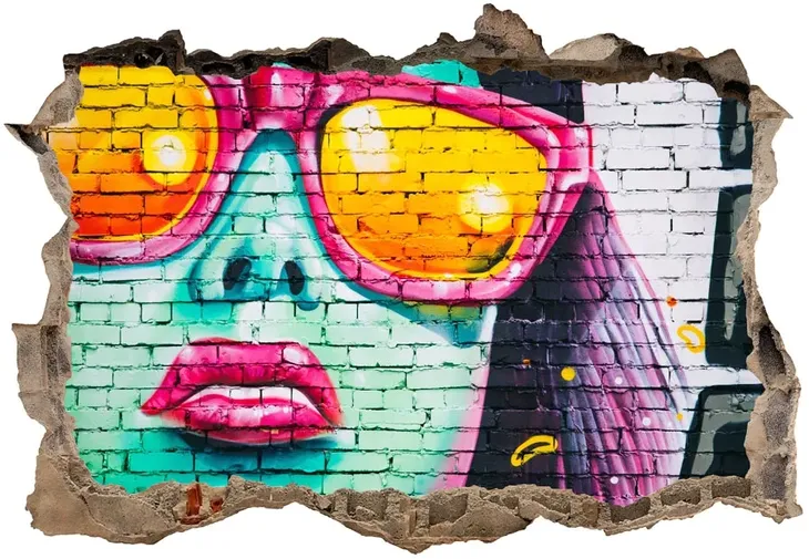 naklejki-na-sciane-3d-graffity-100x70-stan-nowy-plec-chlopcy-dziewczynki