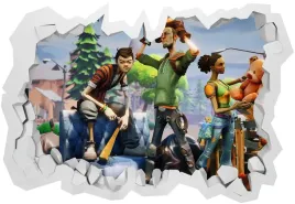 naklejki-na-sciane-dla-dzieci-3d-fortnite-100x70