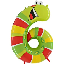 balon-foliowy-cyfra-6-urodziny-gasienica-zielona