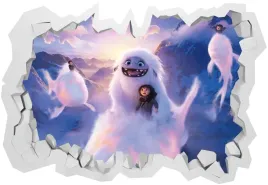 naklejki-na-sciane-dla-dzieci-3d-o-yeti-extra-130x90