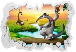 naklejki-na-sciane-dla-dzieci-3d-rio-2-130x90