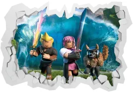 naklejki-na-sciane-dla-dzieci-3d-roblox-100x70