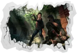 naklejki-na-sciane-3d-the-last-of-us-130x90