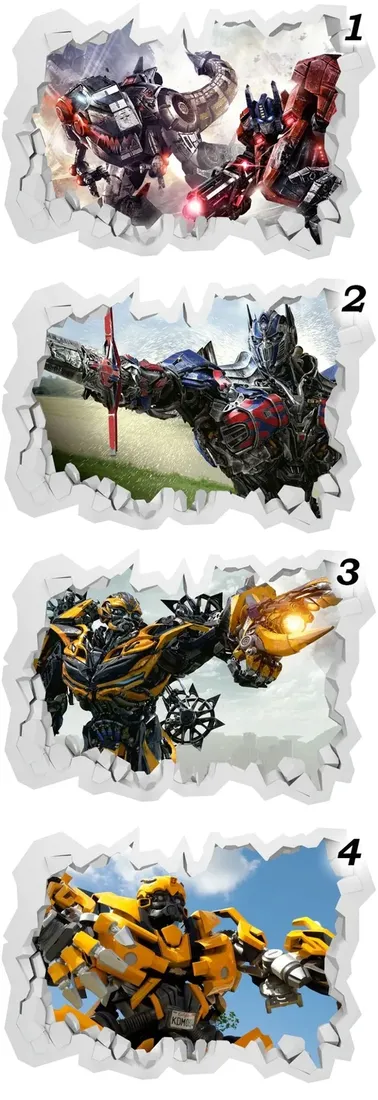 naklejki-na-sciane-dla-dzieci-3d-transformers-100x70