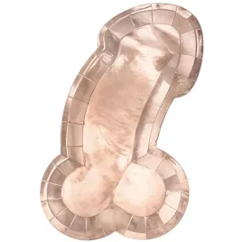talerzyki-papierowe-penisek-willy-rozowe-zlote-26-5-x-15-5cm-partyde