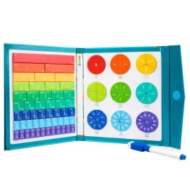 ulamki-kolorowy-system-krazkow-edukacyjnych-nauka-ulamkow-magnetyczna-pisak