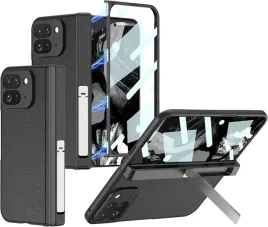 ninki-etui-skorzane-360-do-google-pixel-9-pro-fold-stojak-szklo-lcd-czarne