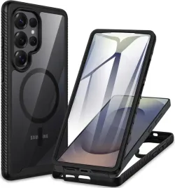 cenhufo-etui-360-magsafe-samsung-galaxy-s25-ultra-szklo-lcd-czarne