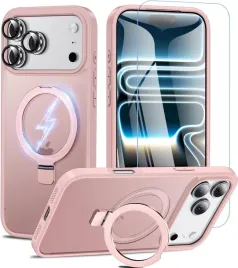 owkey-etui-magsafe-do-iphone-17-pro-max-ring-stojak-szklo-ekran-aparat-roz