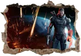 naklejki-na-sciane-3d-mass-effect-3-70x50-bohater-inny