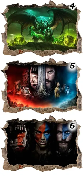 naklejki-na-sciane-3d-warcraft-100x70-stan-nowy-bohater-inny