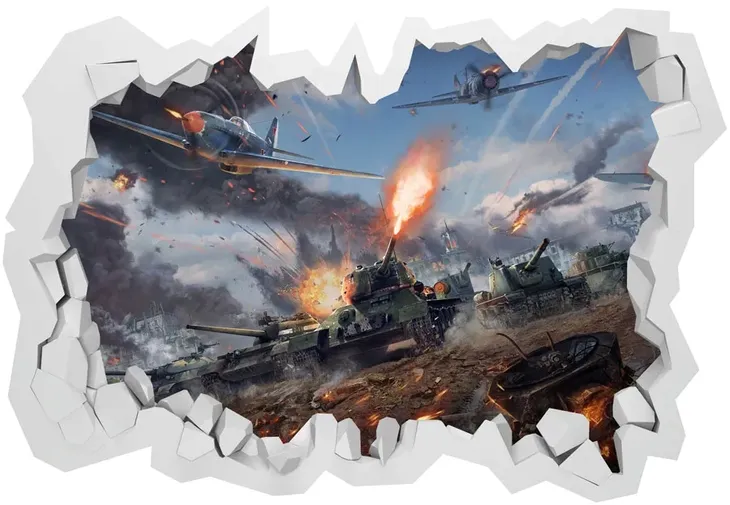 naklejki-na-sciane-3d-war-thunder-130x90-bohater-inny