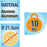 aktive-beach-aluminium-wysokosc-11-cm