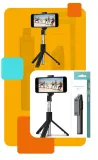 selfie-stick-bluetooth-omna-k07-czarny-statyw-kij-tripod-pilot-stan-nowy-kolor-czarny
