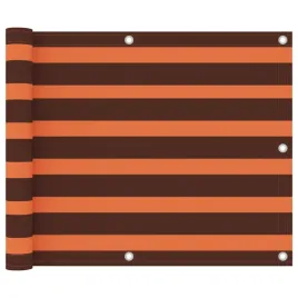 markiza-boczna-wodoodporna-oxford-pu-75x300cm-pomaranczowo-brazowa