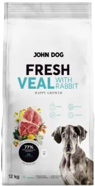 karma-sucha-dla-psa-john-dog-fresh-junior-cielecina-z-krolikiem-12kg