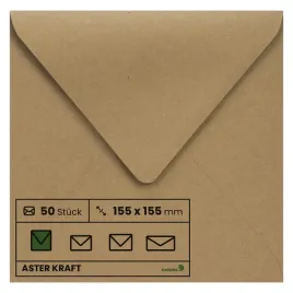 netuno-40-kwadratowych-kopert-papier-typu-kraft-155-x-155-mm-100-g