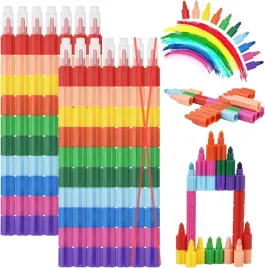 dealkits-12-sztuk-kredki-woskowe-do-ukladania-w-stosy-10-kolorow-kredki