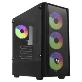 Zdjęcie produktu Obudowa do komputera SAVIO NOCTIS FLOW RGB X1 4 wentylatory Szkło Mesh