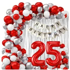 balony-srebrne-czerwone-girlanda-balonowa-zestaw-dowolne-1-99-urodziny