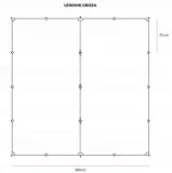 tarp-do-hamaka-lesovik-groza-walnut-brown-model-groza-ultralight