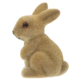 brazowy-flokowany-zajac-wielkanocny-krolik-zajaczek-figurka-ozdoba-8-cm