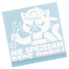 naklejka-nie-sprzedam-bede-robil-z-kotem-na-szybe-auto-tuning