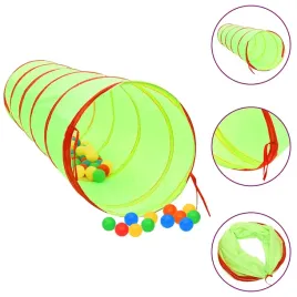 tunel-do-zabawy-dla-dzieci-250-pilek-zielony-175-cm-poliester