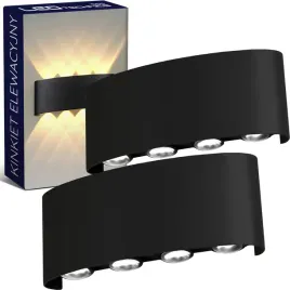 2x-lampa-elewacyjna-scienna-8w-led-kinkiet-zewnetrzny-ogrodowy-gora-dol-alu