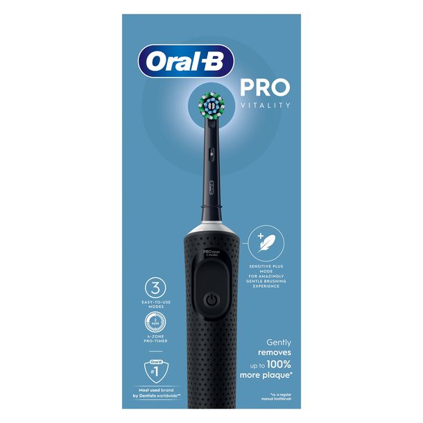 Szczoteczka elektryczna do zębów Oral-B Vitality D103 Pro Black czarna