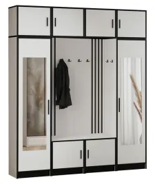 garderoba-dior-18-bialy-lamele-siedzisko-z-lustrem-z-nadstawka