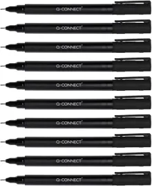 marker-do-plyt-cd-dvd-q-connect-s-04-mm-linia-czarny-10-sztuk