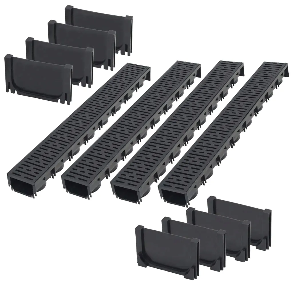 kanaly-odplywowe-plastik-4-m-stan-nowy