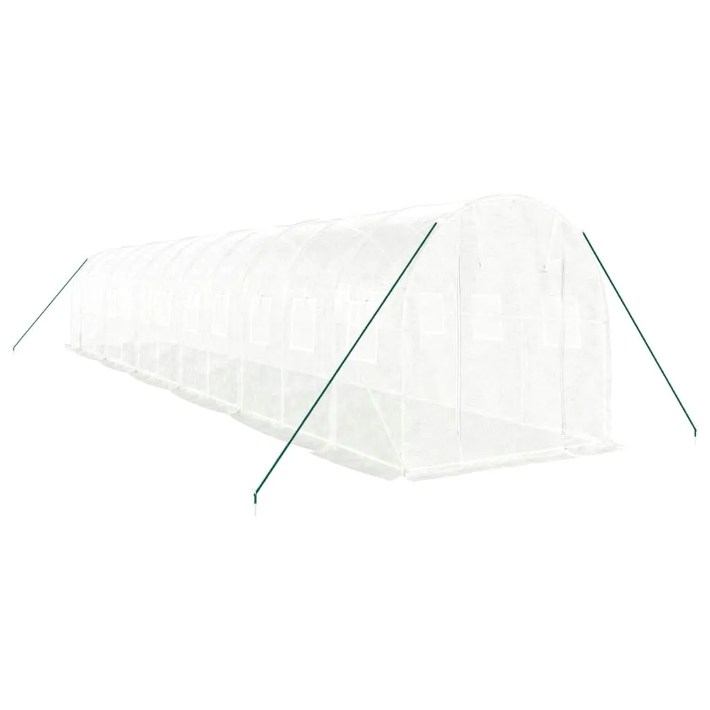 szklarnia-pe-12x2x2m-biala-stan-nowy