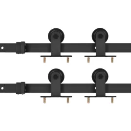 system-do-montazu-drzwi-przesuwnych-2szt-183cm-stal-czarny